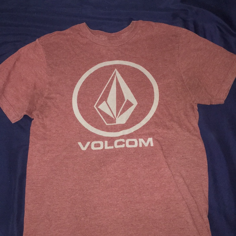 Short Sleeve Maroon Volcom T-Shirt